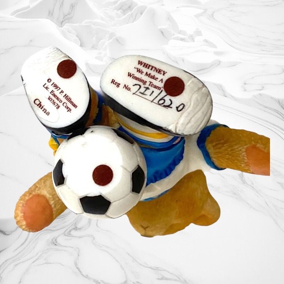 Soccer Player Cherished Teddies #302678 "We Make A Winning Team”1997 Whitney - Picture 5 of 9